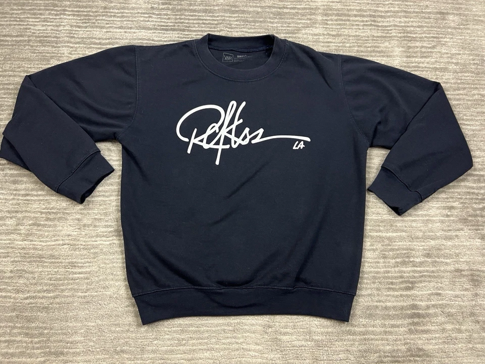 Young and Reckless Y&R Sweatshirt Mens Small Black Cotton Blend Long Sleeve - Image 1 of 4