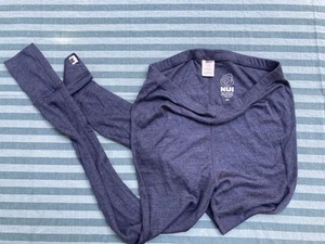 Nui Merino Silk Leggings Girls Boys 12 - Picture 1 of 3