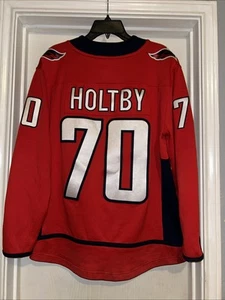 Braden Holtby Washington Capitals NHL Player Red Jersey Size Small Men’s  #70 - Picture 1 of 9