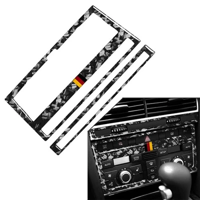 Air Conditioning CD Control Panel Cover Trim For Audi A6 S6 2005-2011 2006 — 第 1/4 张图片