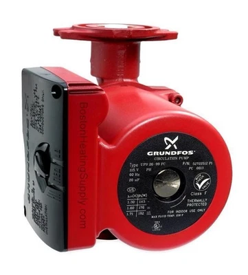 New Grundfos UPS26-99FC 115v Water Circulator Pump / Boiler Pump 1/6 HP 52722512