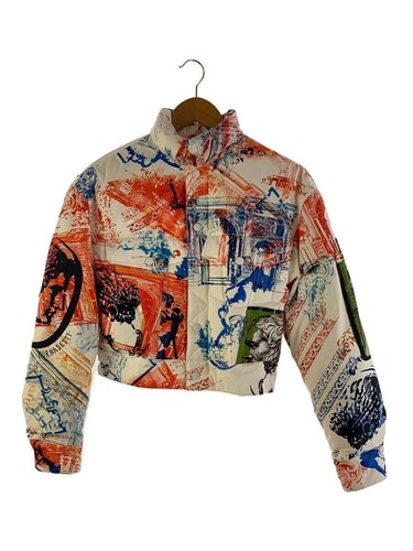 LOUIS VUITTON（LV） Piumino LOUIS VUITTON x FORNASETTI 36 cotone bianco modello totale