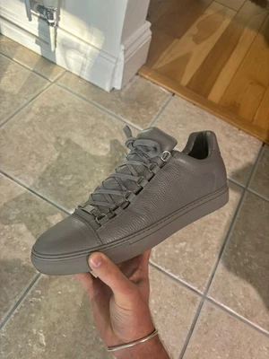 Balenciaga Arena Low Top Grey Trainers EU 45 ( UK 10.5 ) - Image 1 of 4