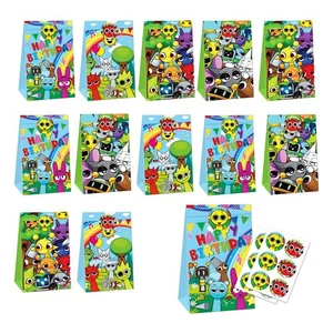 12PC Sprunki Paper Loot Bag Stickers Party Bag Favour Candy Bag - Picture 1 of 3
