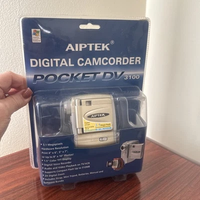 Videocámara digital Aiptek Pocket DV 3100 - Nuevo paquete sellado Foto 1 de 4
