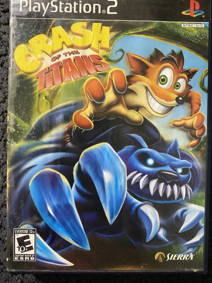 Crash of the Titans Sony PlayStation 2, 2007, sin manual Foto 1 de 3