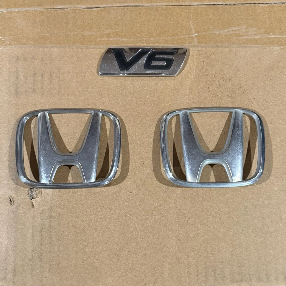 1998-2002 Honda Accord OEM V6 Emblem Lot Factory Accessories CG1 CG2 CG5 98-02 - Imagem 1 de 1