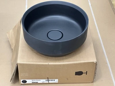 505.220.59 Nuevo En Caja IKEA BESLINGEN Fregadero Encimera, Negro/Mate, 15 3/8" Foto 1 de 4