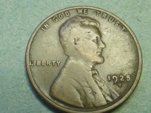 1925-D  LINCOLN CENT VG - Picture 1 of 2