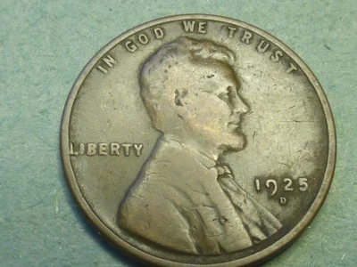 1925-D  LINCOLN CENT VG - Image 1 of 2