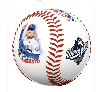 Yashinobu Yamamoto Rawlings 2025 World Series MVP Photo Image Baseball Preorder - Image 1 of 3
