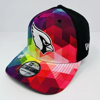 Gorra ajustada New Era 39Thirty Arizona Cardinals Crucial Catch para hombre talla M/L Foto 1 de 4