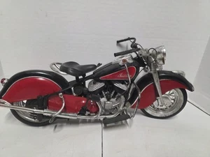 New Ray Road Rider Collection 1948 Indian 1:6 Black And Red - Picture 1 of 11