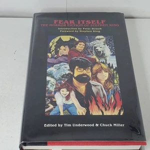 Fear Itself Tim Underwood Chuck Miller 1st Ed 1982 Horror Fiction - Picture 1 of 13