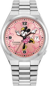 Citizen Unisex Automatik Tsuyosa Minnie Mouse, Pink Sunray Dial, Edelstahl - Bild 1 von 7