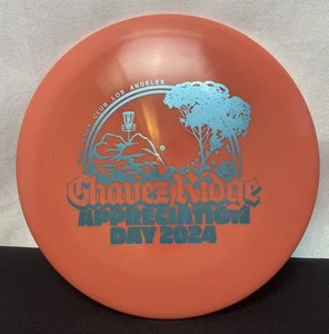 Disco Mania FD 174g Stabile Fairway Driver Peach Disc Golf 7/6/0/1 Raro Timbro Nuovo - Foto 1 di 8
