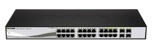 D-Link  Web Smart (DGS-1210-28P) 24-Ports External Ethernet Switch