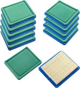 Paquete de 10 filtros de aire para motores cortacésped Briggs & Stratton 650 675 625e 675e 725e - Imagen 1 de 13