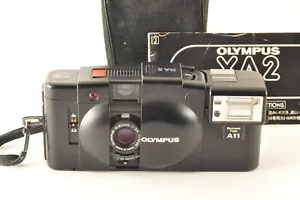 "Near MINT" Olympus XA2 Rngefinder 35mm Film Camera + A11 Flash From JAPAN #924 - Picture 1 of 12