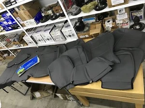 Fundas de asiento en cuero sintético para Dodge Truck Ram 2006-2008, CSCQ2DG7340 delantera/trasera - Imagen 1 de 5