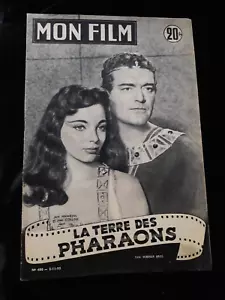 MY FILM N°480 11/1955 JACK HAWKINS JOAN COLLINS LAND OF THE PHARAOHS CINEMA 791 - Picture 1 of 1