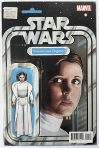 Star Wars Princess Leia #1 Action Figure Variant Marvel Comics New/Unread - Foto 1 di 2