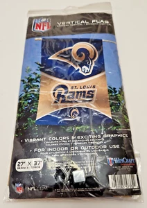 St. Louis Rams NFL 27" x 37" Vertical Flag - Picture 1 of 2