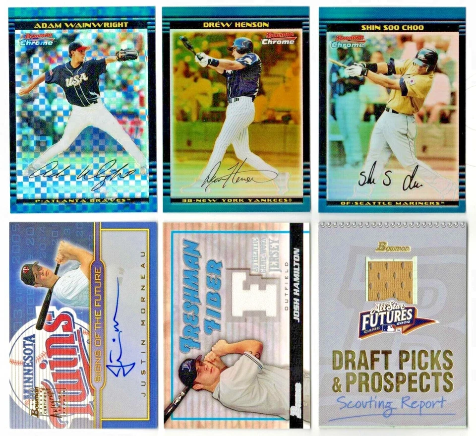 2002 BOWMAN DRAFT All Refractor /300 X-Fractor /150 Gold /50 Auto Relic YOU PICK - Image 1 of 1