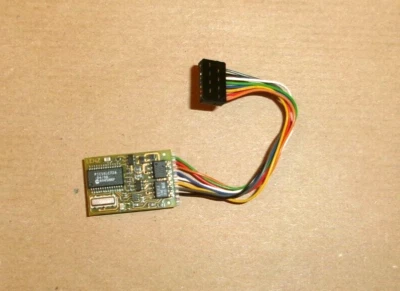 ROCO - DECODER 10738 - LASTREGELUNG  MIT 8 POL. STECKER - NEM 652 - GEPRUEFT-TOP - Bild 1 von 3