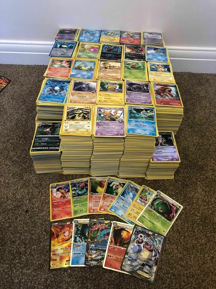 Pokemon Cards Bundle TCG Collection Card Rare Holo V Tin 5-500 Joblot Guaranteed - Image 1 of 4