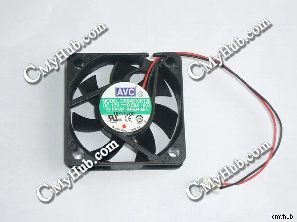 AVC DS04010S12L 003 SLEEVE Bearing Cooling Fan 40mm DC12V 0.08A 40x40x10mm - Image 1 of 1