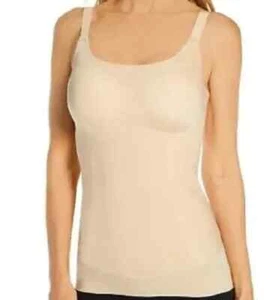 Maidenform Power Players Firm Control Camisole Beige XL Tank Top DMS086 NEW - Picture 1 of 10