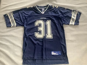 Dallas Cowboys Roy Williams Reebok NFL Football Jersey L Navy Blue - Picture 1 of 7