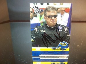 Parallel Joe Nemechek Press Pass 2010 PINK 10/25 Cad #35 AUTOGRAPHED