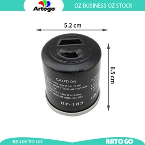 Engine Oil Filter Fit Derbi Scooter 250 GP1 / Low Seat 2006 2007 2008 2009 - Picture 1 of 4