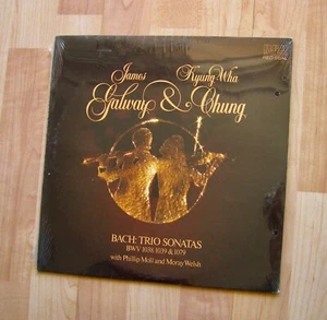 KYUNG-WHA CHUNG violin / Galway Bach trio sonatas RCA ARL 1-4201   SEALED - Picture 1 of 2