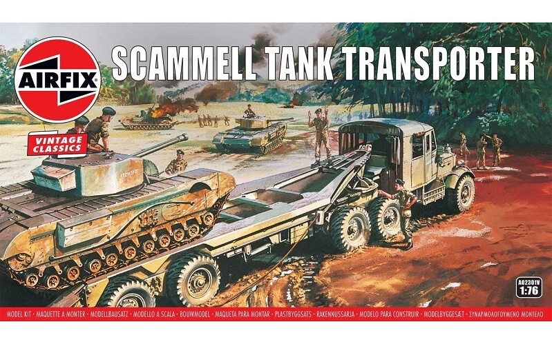 Airfix A02301V - 1/76 Scammell Serbatoio Trasportatore - Nuova - Immagine 1 di 1