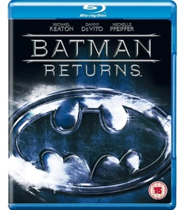 BATMAN RETURNS (Usado) M.Keaton,D. DeVito,M. Pfeiffer BLU-RAY Región B "L-20" - Imagen 1 de 1