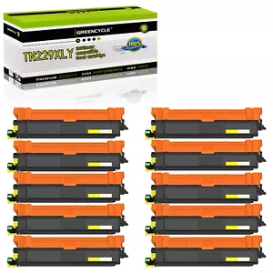 Cartucho de tóner color amarillo 10PK TN229XLY compatible con Brother HL-L3220CDW - Imagen 1 de 9