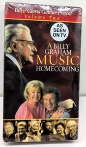 Bill & Gloria Gaither A Billy Graham Music Homecoming VHS Vol 2 (Sealed, 2001) - Foto 1 di 13