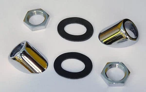 Kit de bisel limpiaparabrisas cromado, para Triumph TR3A, Morgan y Austin Healey 3000, ADB826 - Imagen 1 de 1