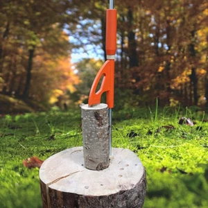 manganese steel Manual Log Splitter Wood Axe Kindling Hatchet Firewood Tool - Picture 1 of 12