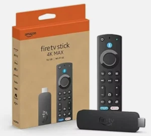 NEW Amazon Fire TV Stick 4K MAX 2nd Gen Wi-Fi 6E Alexa TV Remote Control - Picture 1 of 2