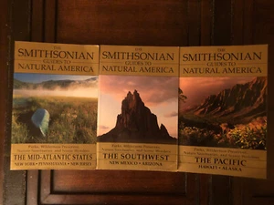3 Smithsonian Guides to Natural America Pb Mid-Atlantic, Southwest, Pacific - Picture 1 of 12