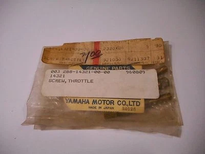 TORNILLO ACELERADOR YAMAHA JT1 JT2 288-14321-00-00 Foto 1 de 4