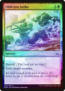 Oblivion Strike FOIL Oath of the Gatewatch NM Common MAGIC MTG CARD ABUGames - Picture 1 of 1