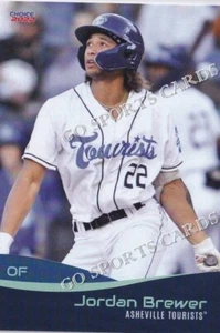 2022 Asheville Tourists Jordan Brewer RC Rookie Houston Astros - Foto 1 di 1