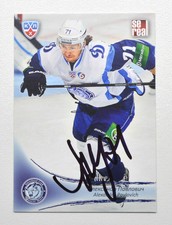 2013-14 KHL Dinamo Minsk #DMI-015 Alexander Pavlovich Autograph (ver.4)