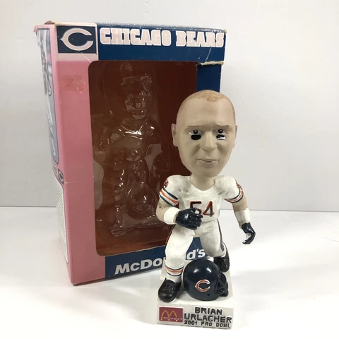 Brian Urlacher Bobblehead 2001 Pro Bowl Chicago Bears NFL Collectible Cover