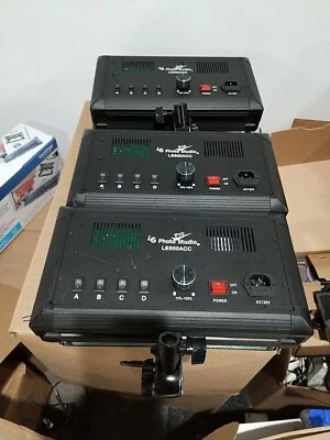 SET OF 3  LS Photo Pro Studio LE500ACC Light Control Box Photography Light Panel - Image 1 of 3